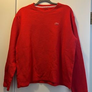 Women’s Lacoste Sleepwear Waffle Long Sleeve Top